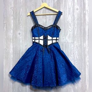 Dr. Who Tardis police call box dress…sz SM